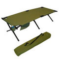 Extra Large Military Style Folding Cot w/Carry Bag